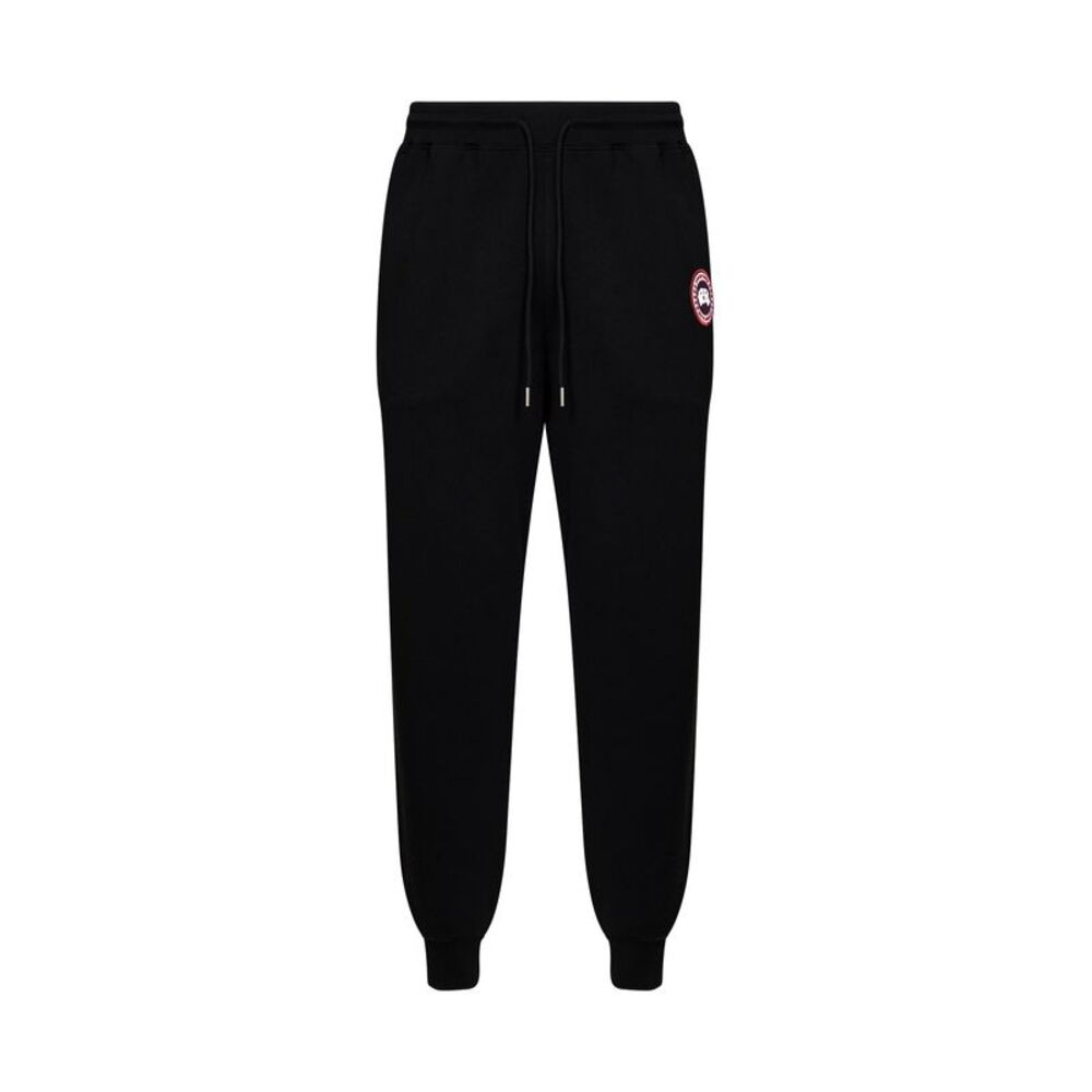 Canada Goose Men Black Rover Sport Cotton Trousers